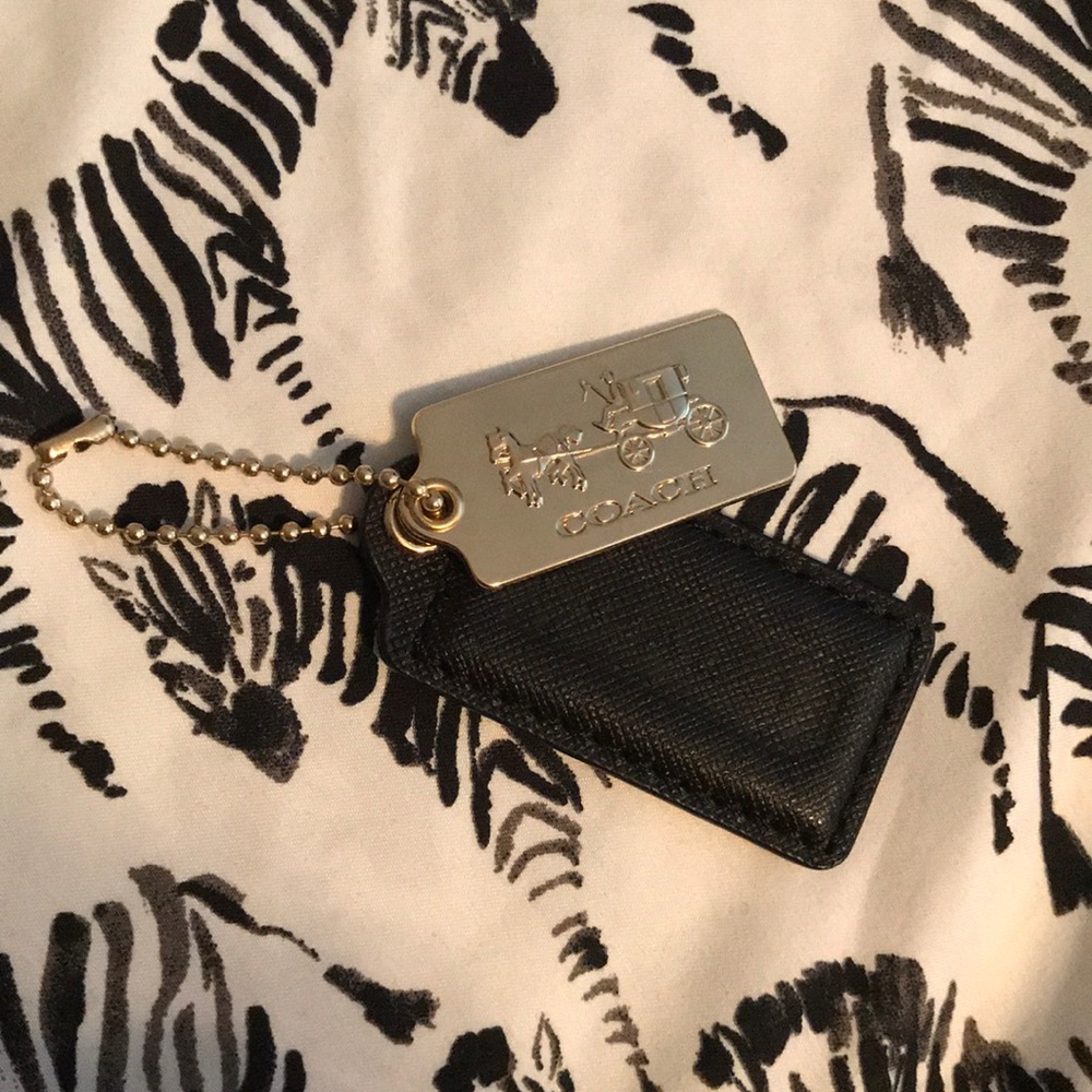 Authentic 2-piece Coach keychain